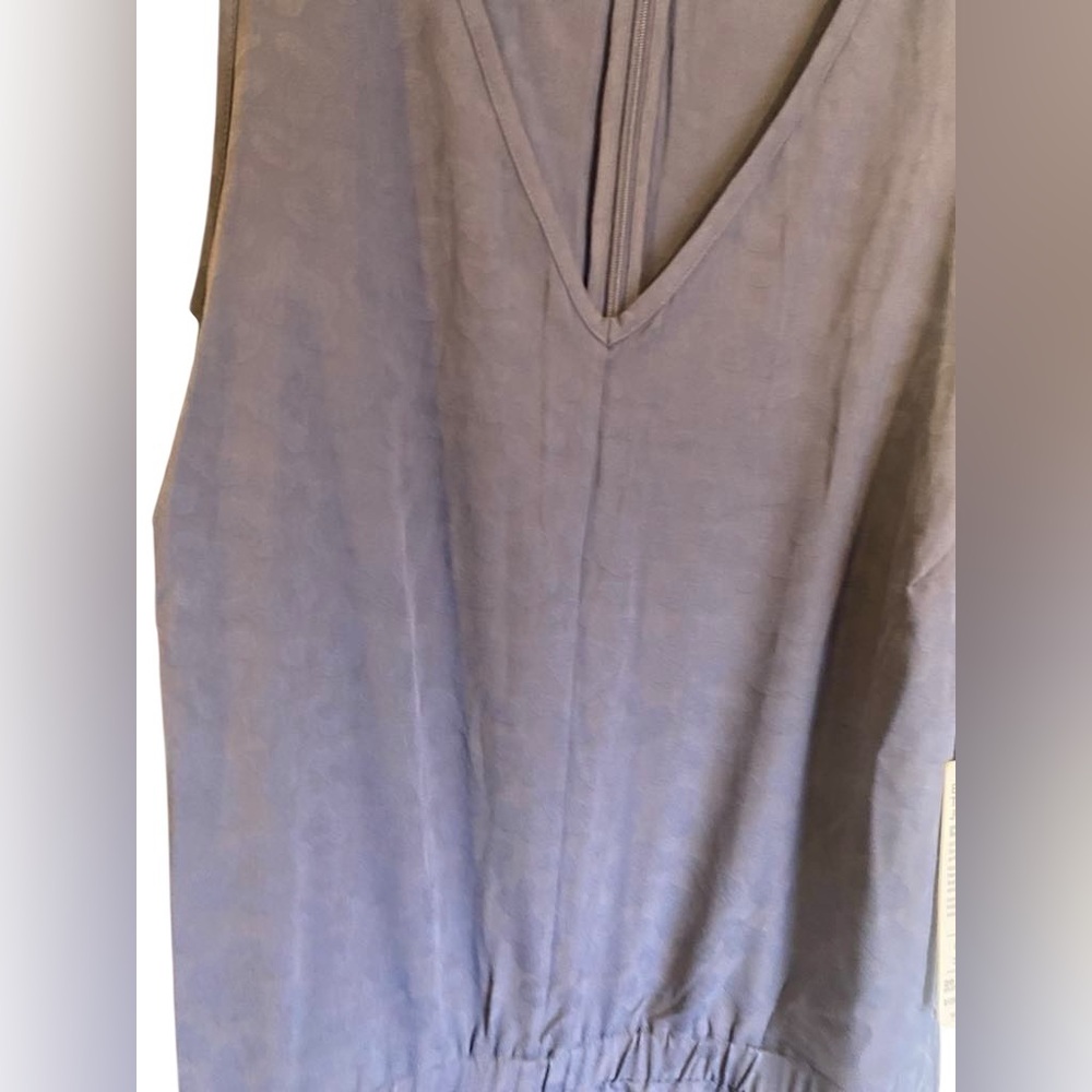 NWT Athleta Brooklyn textured jumpsuit BLACK Size 20 - Picture 2 of 5
